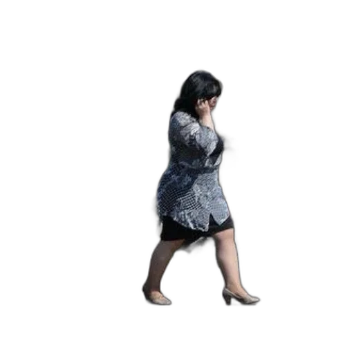 dress, shoes, jacket, 3d render transparent PNG cut-out