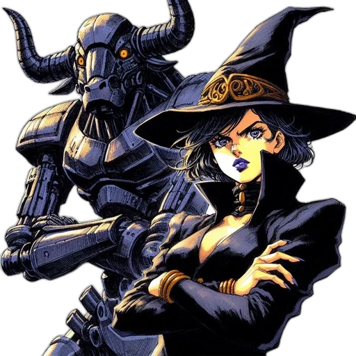 staff, hat, concept art, comic book art transparent PNG cut-out