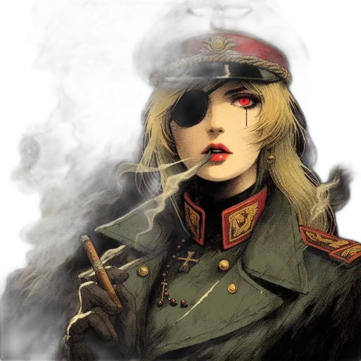 hat, weapon, jacket, staff transparent PNG cut-out