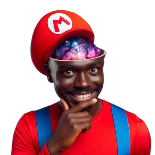 hat, face, mask, staff transparent PNG cut-out