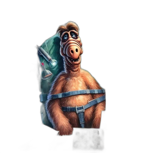 animal, jacket, creature, mask transparent PNG cut-out