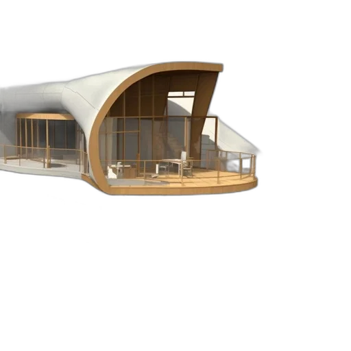 building, 3d render, concept art, photorealistic transparent PNG cut-out