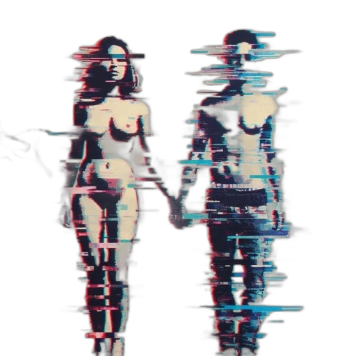pixel art, comic book art, concept art, cyberpunk transparent PNG cut-out
