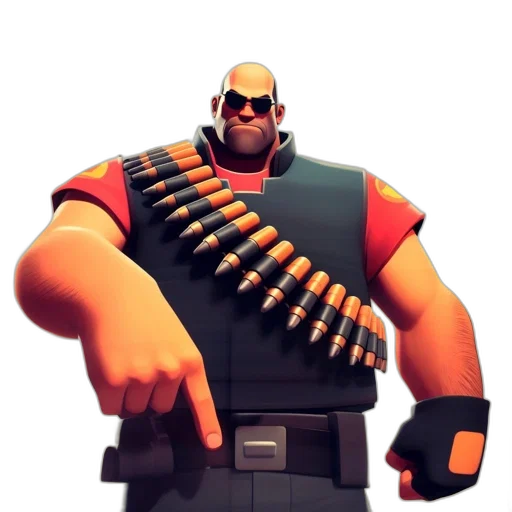 weapon, staff, jacket, robot transparent PNG cut-out