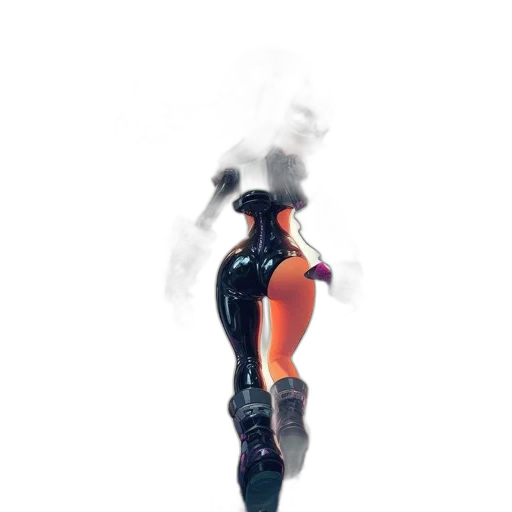 robot, staff, weapon, dress transparent PNG cut-out