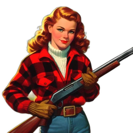 weapon, jacket, comic book art, cartoon transparent PNG cut-out