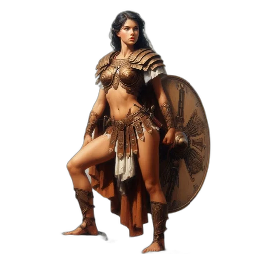 weapon, sword, dress, fantasy art transparent PNG cut-out