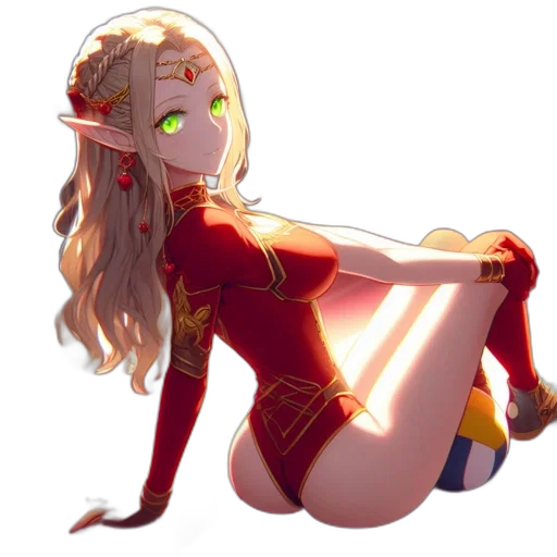staff, dragon, crown, dress transparent PNG cut-out