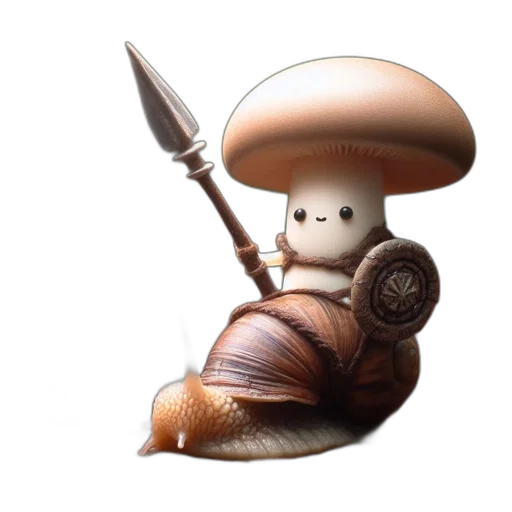 food, robot, hat, staff transparent PNG cut-out