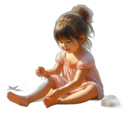 shoes, jewelry, dress, oil painting transparent PNG cut-out