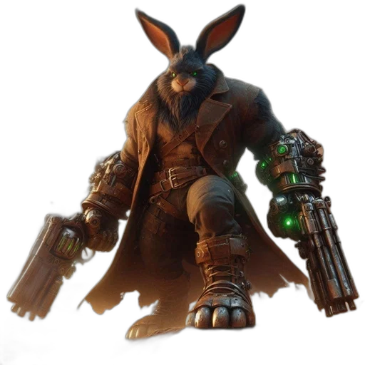 weapon, animal, creature, robot transparent PNG cut-out