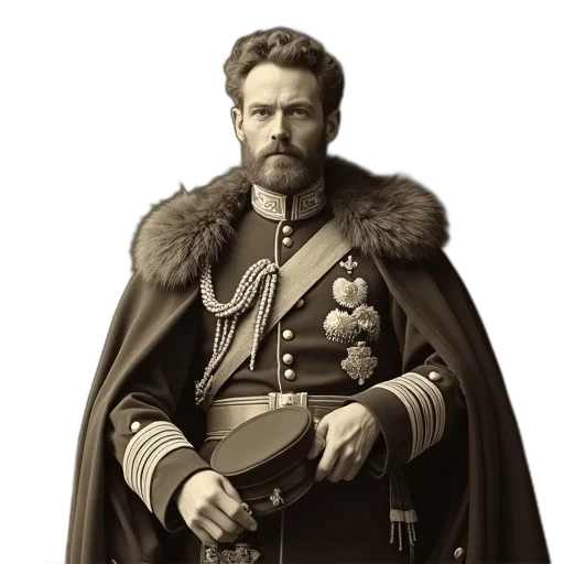 staff, crown, jacket, face transparent PNG cut-out