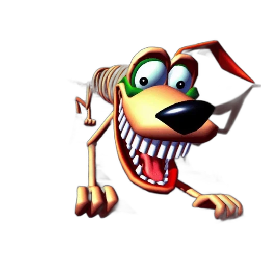 animal, creature, staff, 3d render transparent PNG cut-out