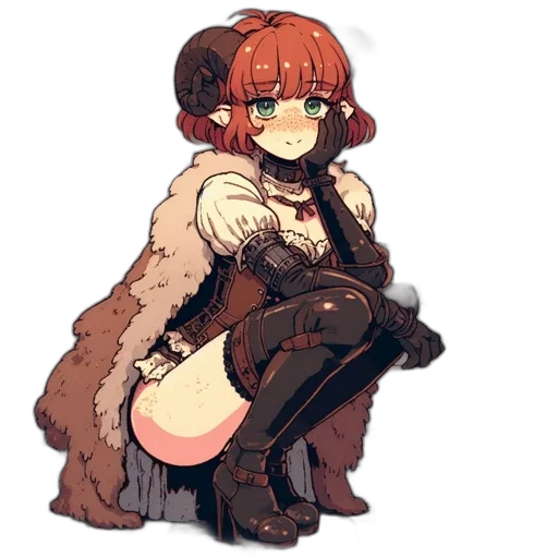 jacket, staff, weapon, creature transparent PNG cut-out