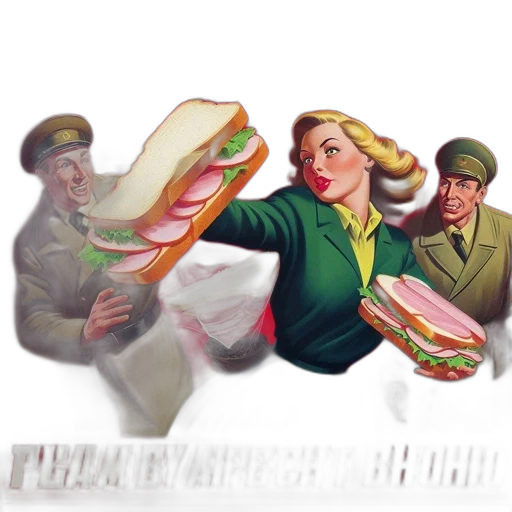 food, hat, concept art, photorealistic transparent PNG cut-out