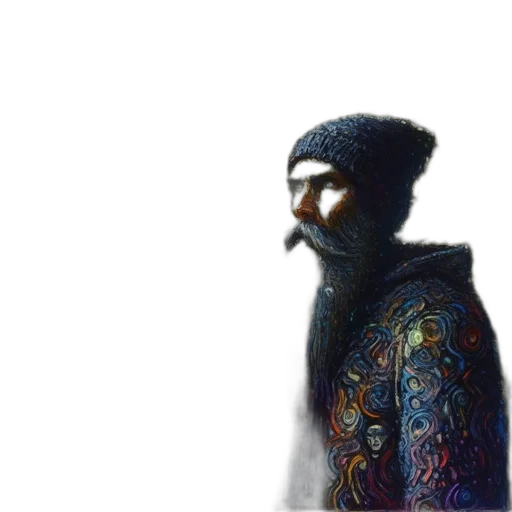 jacket, mask, face, hat transparent PNG cut-out