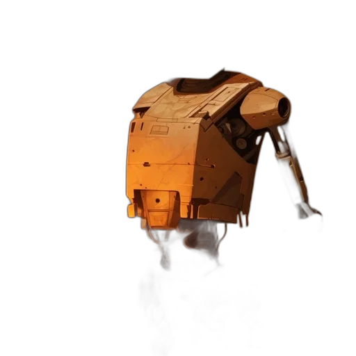 robot, mask, creature, weapon transparent PNG cut-out