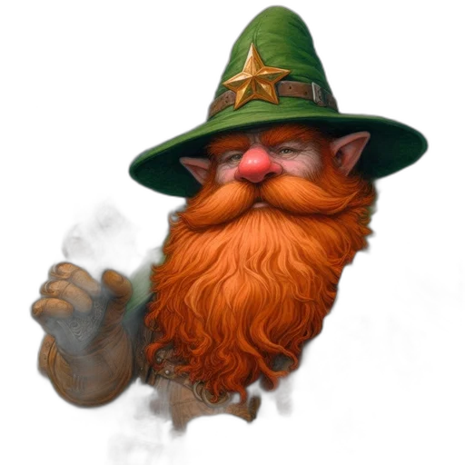 staff, hat, fantasy art, concept art transparent PNG cut-out