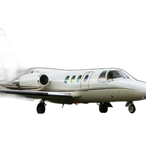 3d render, white, private, jet transparent PNG cut-out