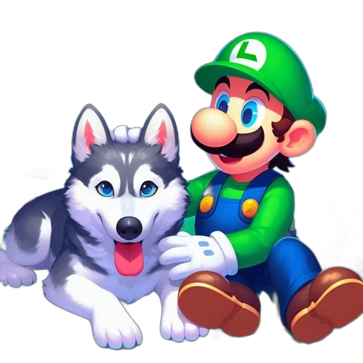 animal, pixel art, concept art, 3d render transparent PNG cut-out