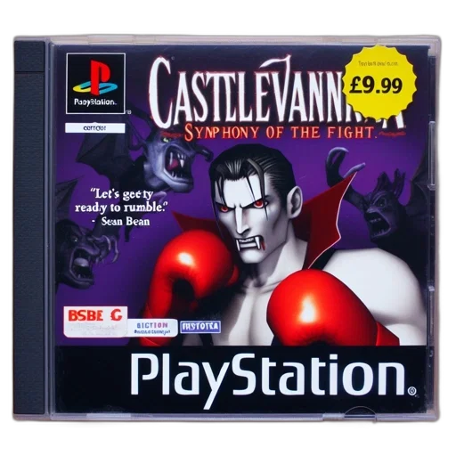 playstation, title, castlevania, symphony transparent PNG cut-out