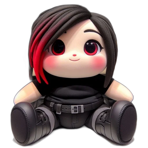 cartoon, concept art, 3d render, cyberpunk transparent PNG cut-out