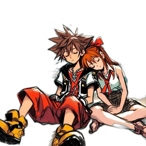 anime, pixel art, concept art, comic book art transparent PNG cut-out