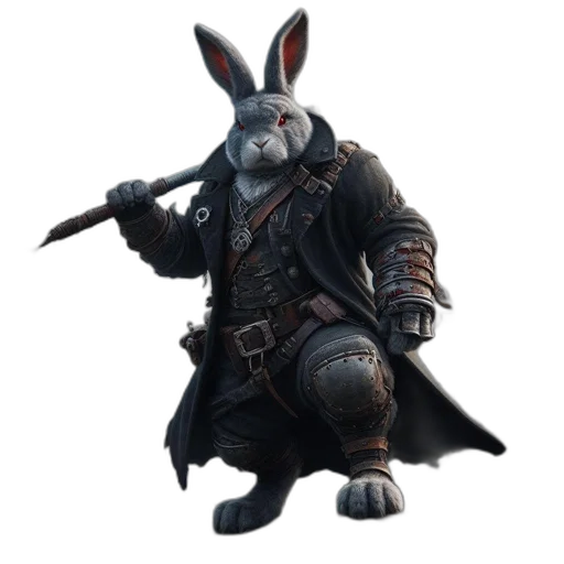 animal, staff, weapon, creature transparent PNG cut-out