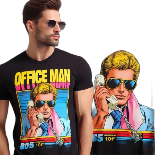 cartoon, cyberpunk, vaporwave, 3d render transparent PNG cut-out