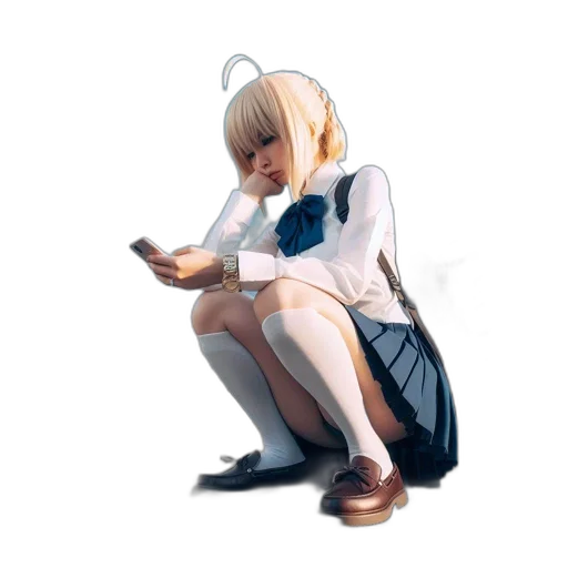 dress, robot, staff, jacket transparent PNG cut-out