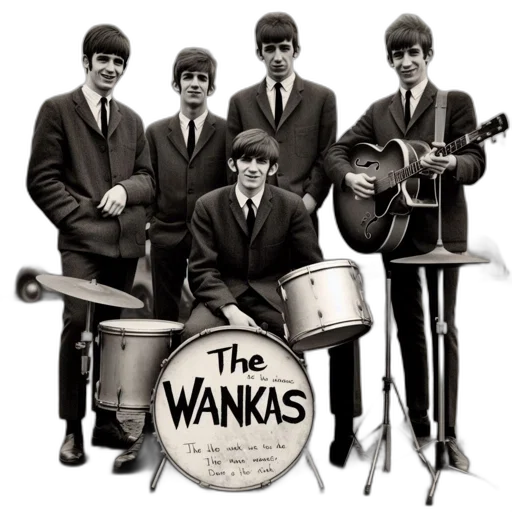 five, young, men, dressed transparent PNG cut-out
