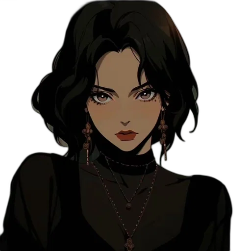 jewelry, face, staff, dress transparent PNG cut-out