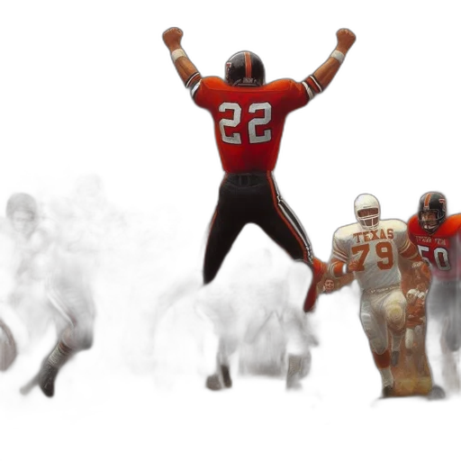 concept art, football, match, jubilant transparent PNG cut-out