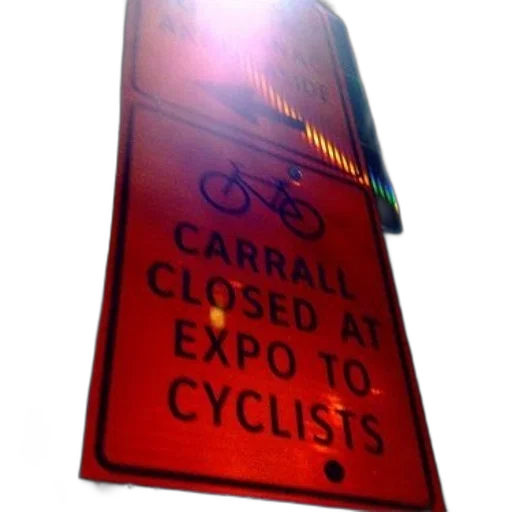 sign, says, carrall, closed transparent PNG cut-out