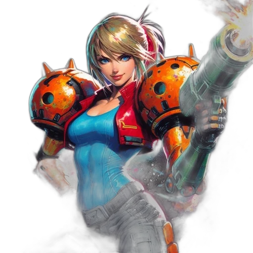 weapon, staff, robot, concept art transparent PNG cut-out