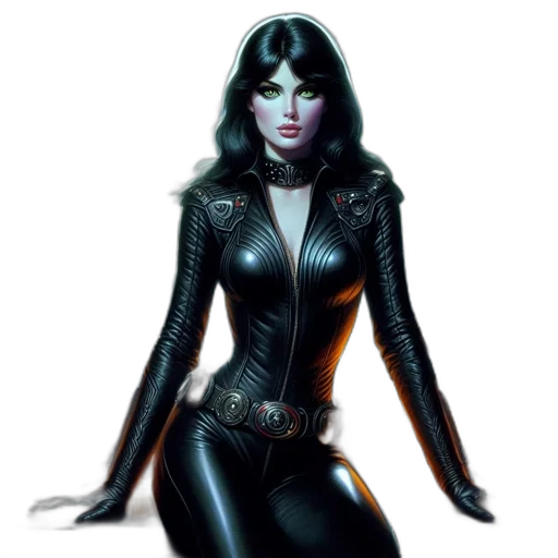comic book art, fantasy art, concept art, photorealistic transparent PNG cut-out