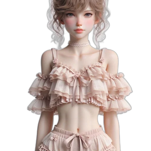 dress, 3d render, concept art, photorealistic transparent PNG cut-out