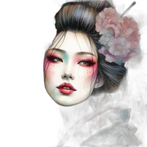 face, mask, photorealistic, fantasy art transparent PNG cut-out