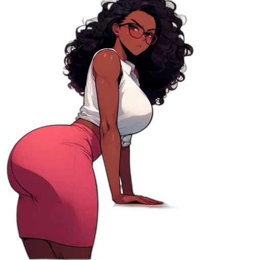 dress, cartoon, concept art, comic book art transparent PNG cut-out
