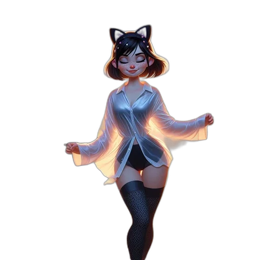 dress, staff, concept art, fantasy art transparent PNG cut-out