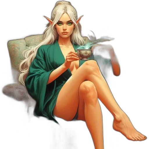 fantasy art, concept art, comic book art, pixel art transparent PNG cut-out