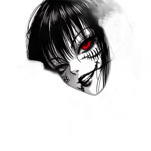 mask, face, creature, robot transparent PNG cut-out