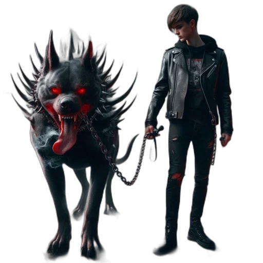 creature, jacket, animal, concept art transparent PNG cut-out