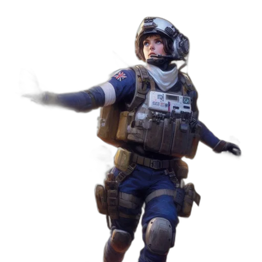 weapon, staff, face, creature transparent PNG cut-out
