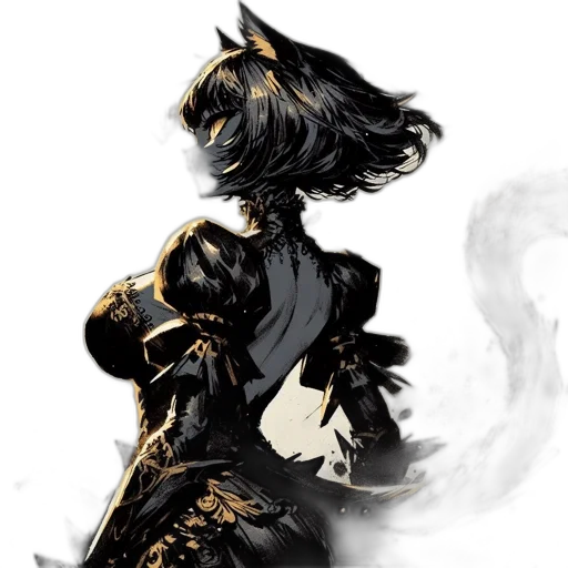 mask, dress, crown, weapon transparent PNG cut-out