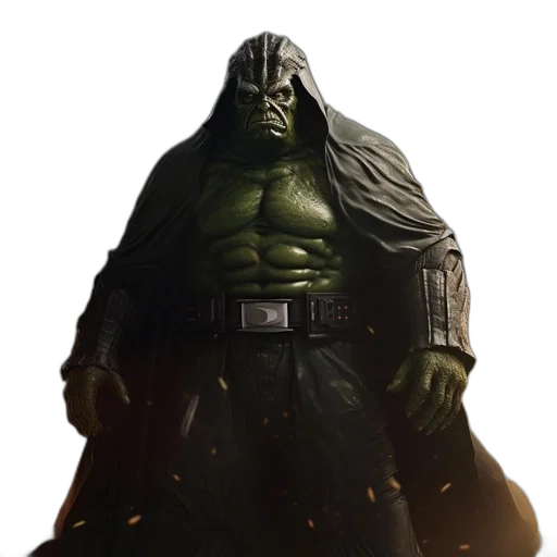 creature, mask, staff, concept art transparent PNG cut-out