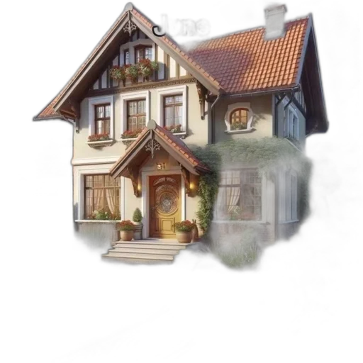 building, furniture, photorealistic, 3d render transparent PNG cut-out