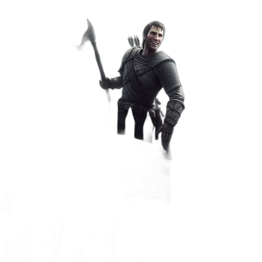 sword, staff, dragon, creature transparent PNG cut-out