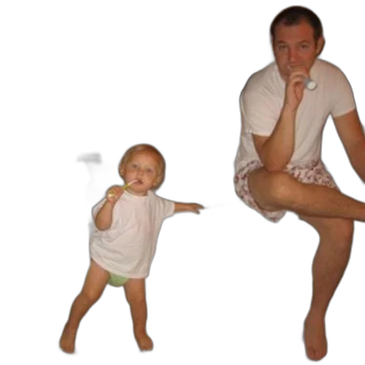 creature, photorealistic, man, child transparent PNG cut-out