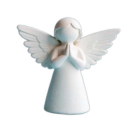 jewelry, 3d render, angel, decoration transparent PNG cut-out
